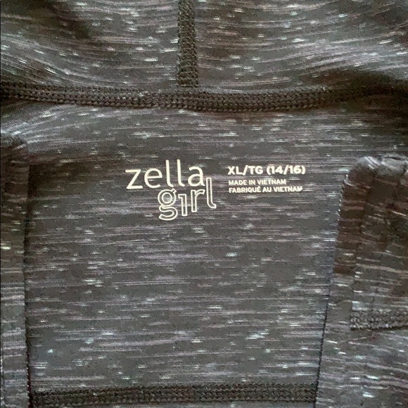 Zella Girl Athletic Zip Up Hoodie Girls Size XL - Picture 4 of 4